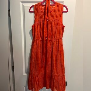 J. Crew Eyelet Dress